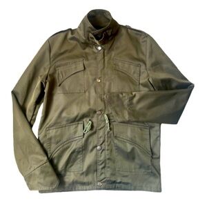 Gi shan pin yue Olive Green unisex Cargo Jacket